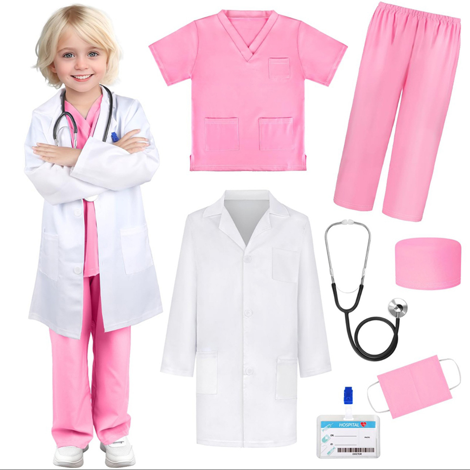 Lab Coat Medical - Uniformes médicos cómodos blancos Unisex para