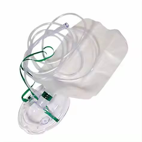 Oxygen Mask Non-Rebreather - Máscara de oxígeno sin rebreather para