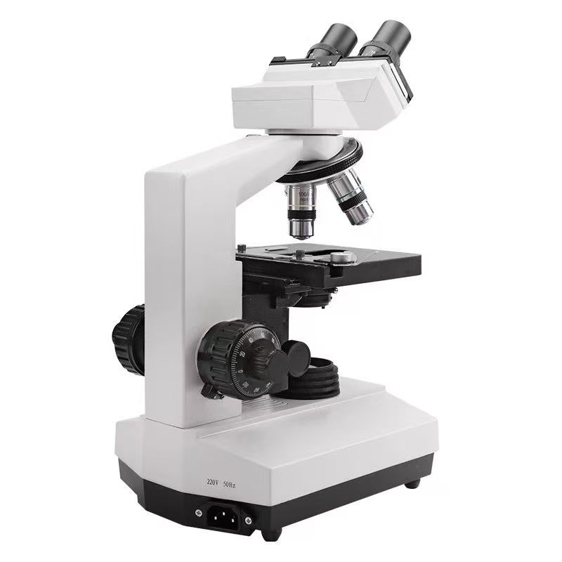 Medical Lab Study - Microscopio Binocular Óptico para Laboratorio Médico