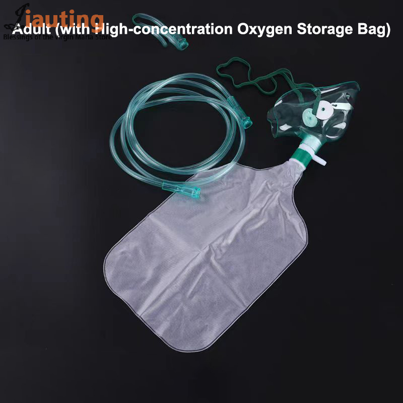Oxygen Mask Non-Rebreather - 1 Uds. Mascarilla facial de oxígeno