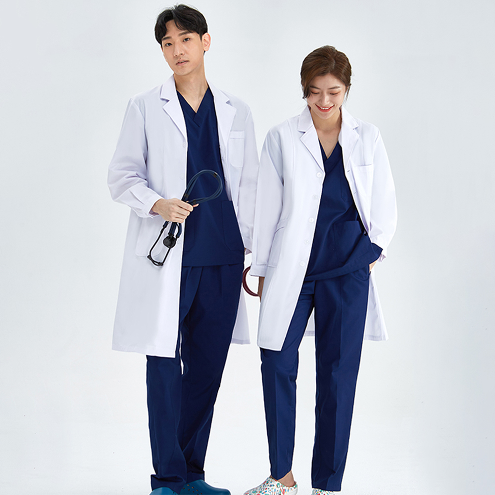 Lab Coat Medical - Bata blanca Unisex para médico y