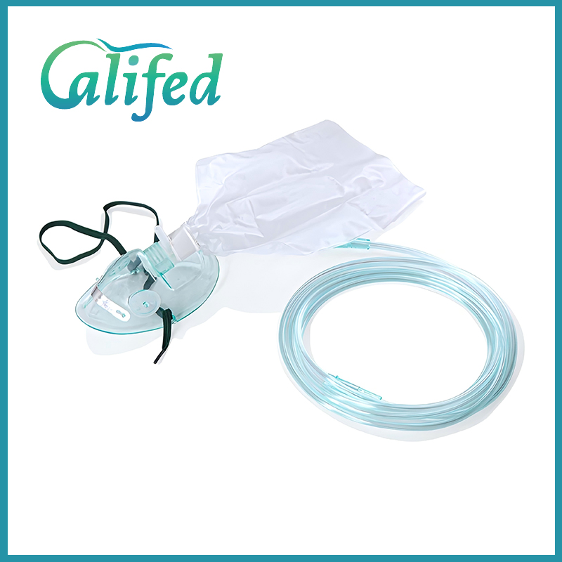 Oxygen Mask Non-Rebreather - Mascarilla de oxígeno Califed Medical sin