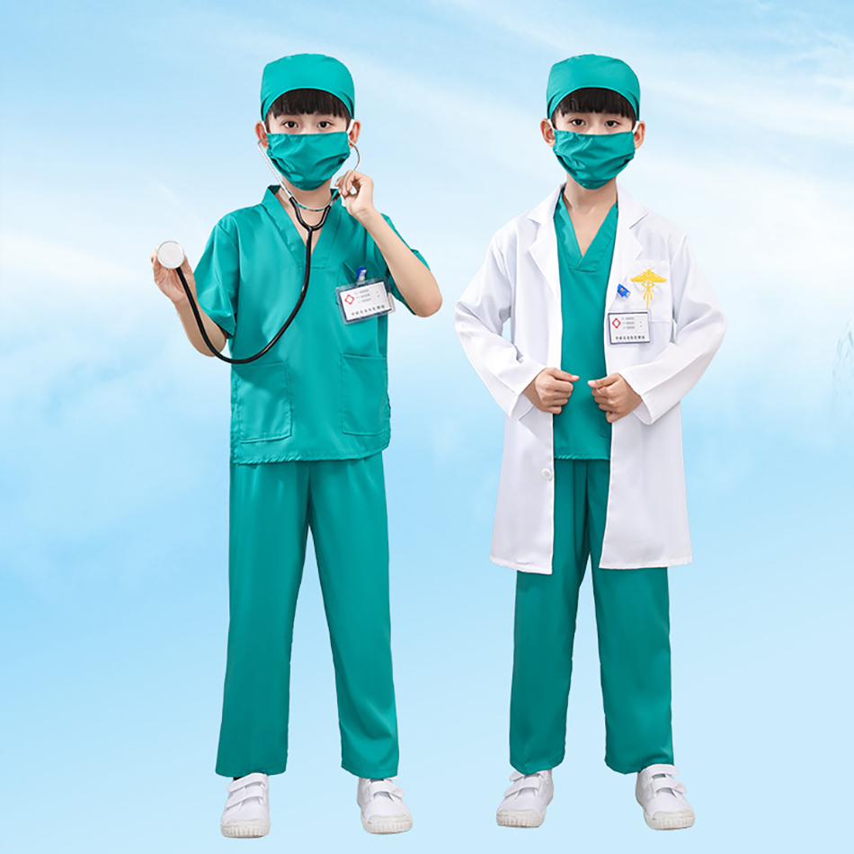 Uniformes médicos cómodos blan - Lab Coat Medical reseña y precio