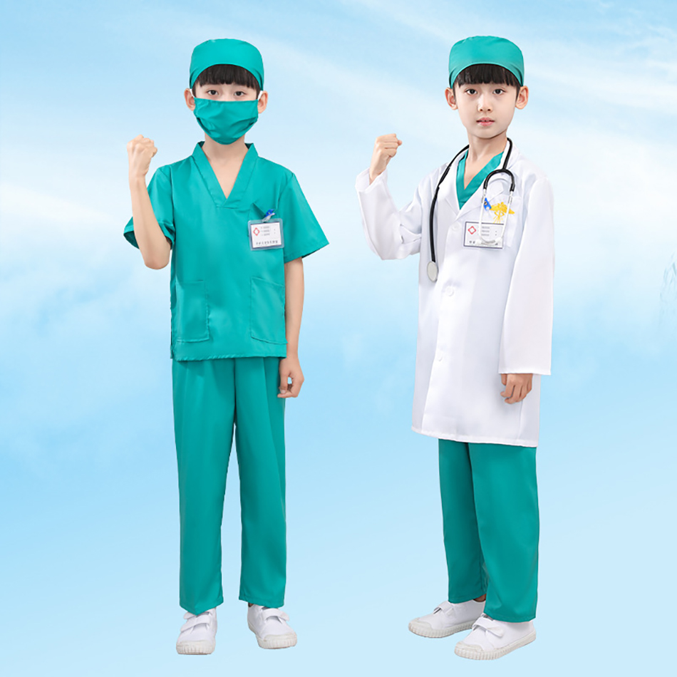 Uniformes médicos cómodos blan - Lab Coat Medical reseña y precio