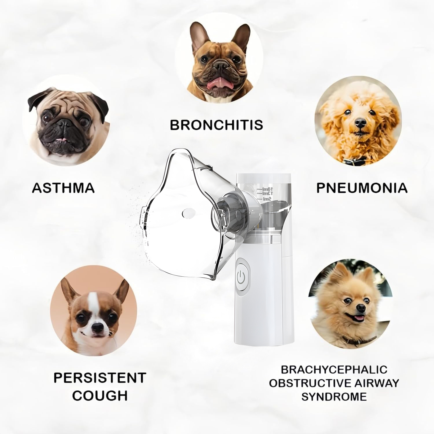 Máquina nebulizadora portátil  - Medical Lab Machines reseña y precio