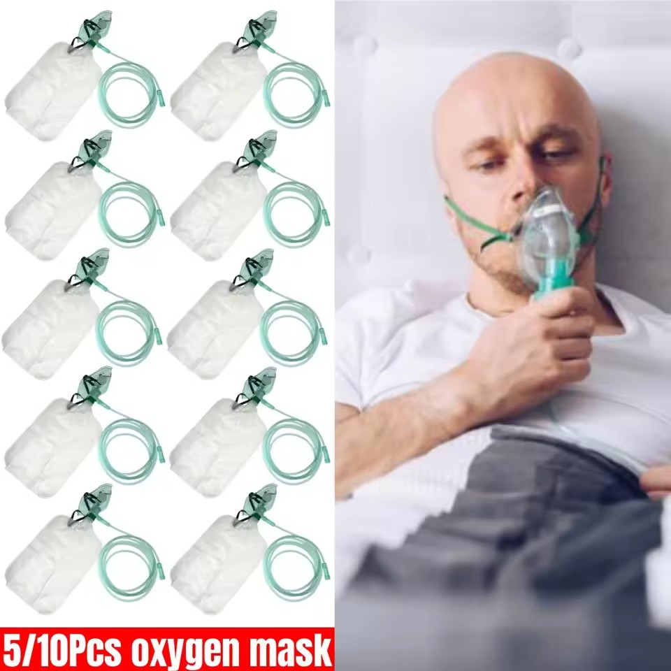 Mascarilla Facial de Oxígeno D - Oxygen Mask Non-Rebreather reseña y precio