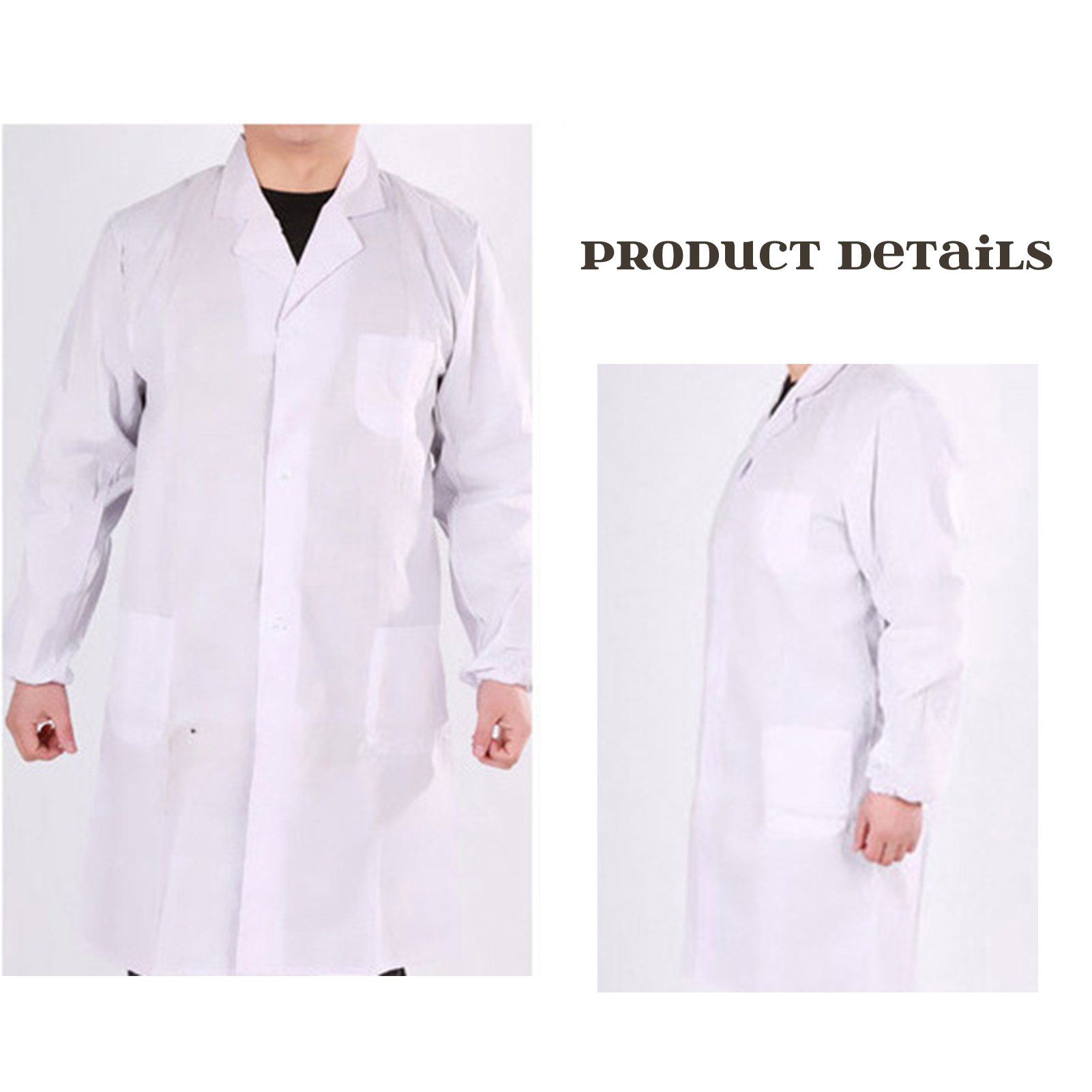 Bata de Laboratorio Universal  - Lab Coat Medical reseña y precio