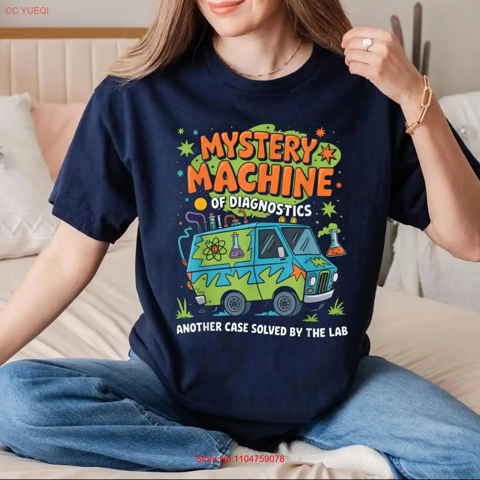 Camiseta Mystery Machine of Di - Medical Lab Machines reseña y precio