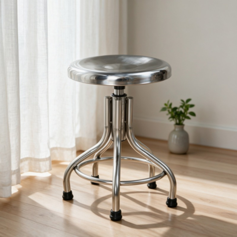 Taburete Giratorio Redondo de  - Medical Lab Chair reseña y precio