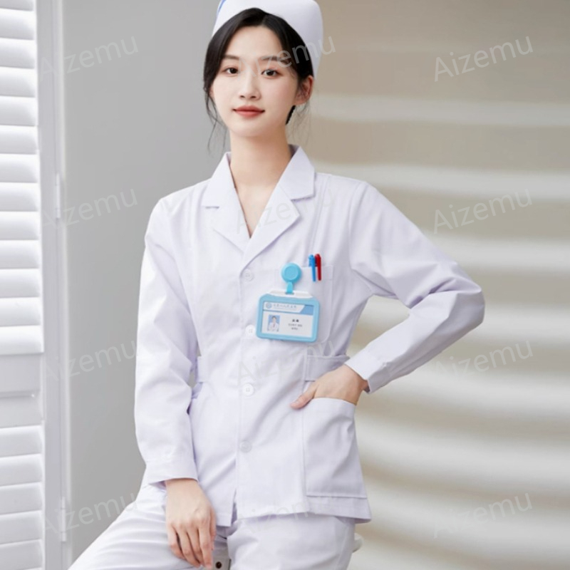 Nuevo uniforme de enfermera bl - Lab Coat Medical reseña y precio