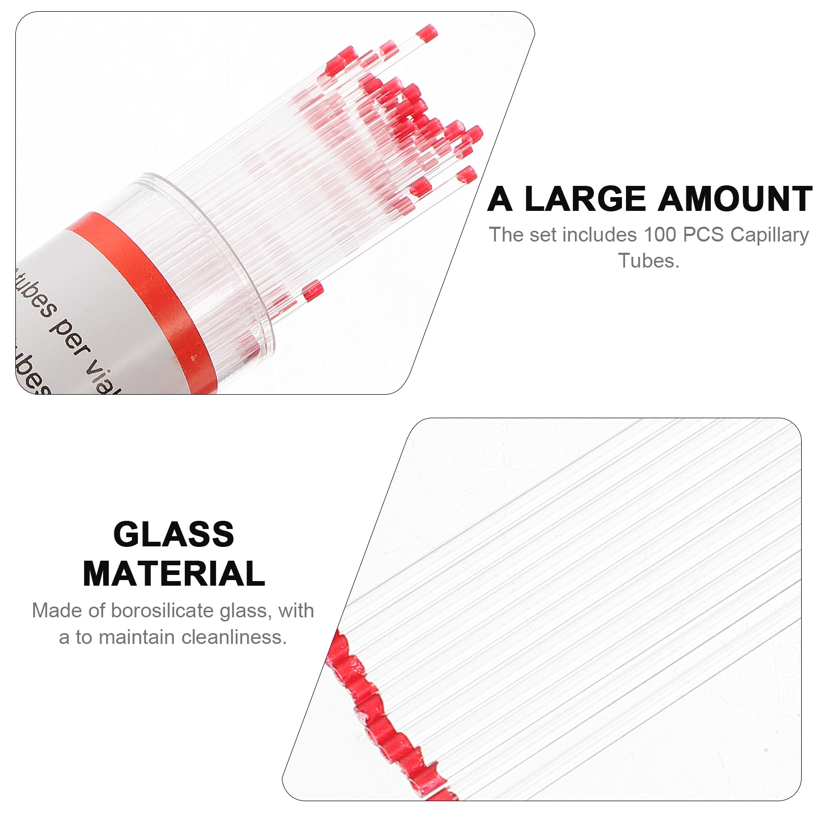 Tubo capilar de vidrio de 75mm - Medical Lab Youtube reseña y precio