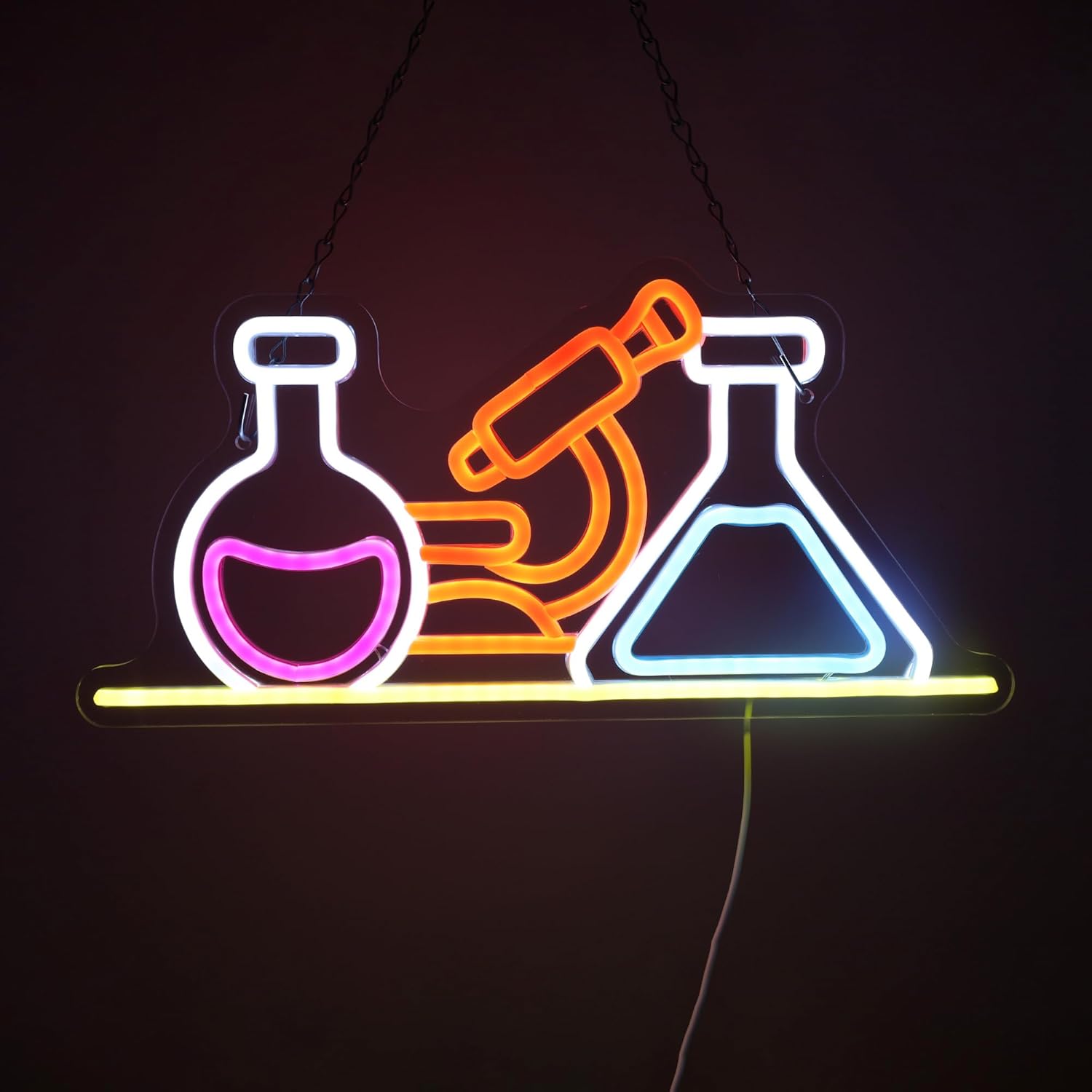 Letrero Luminoso LED de Neón c - Medical Lab Study reseña y precio