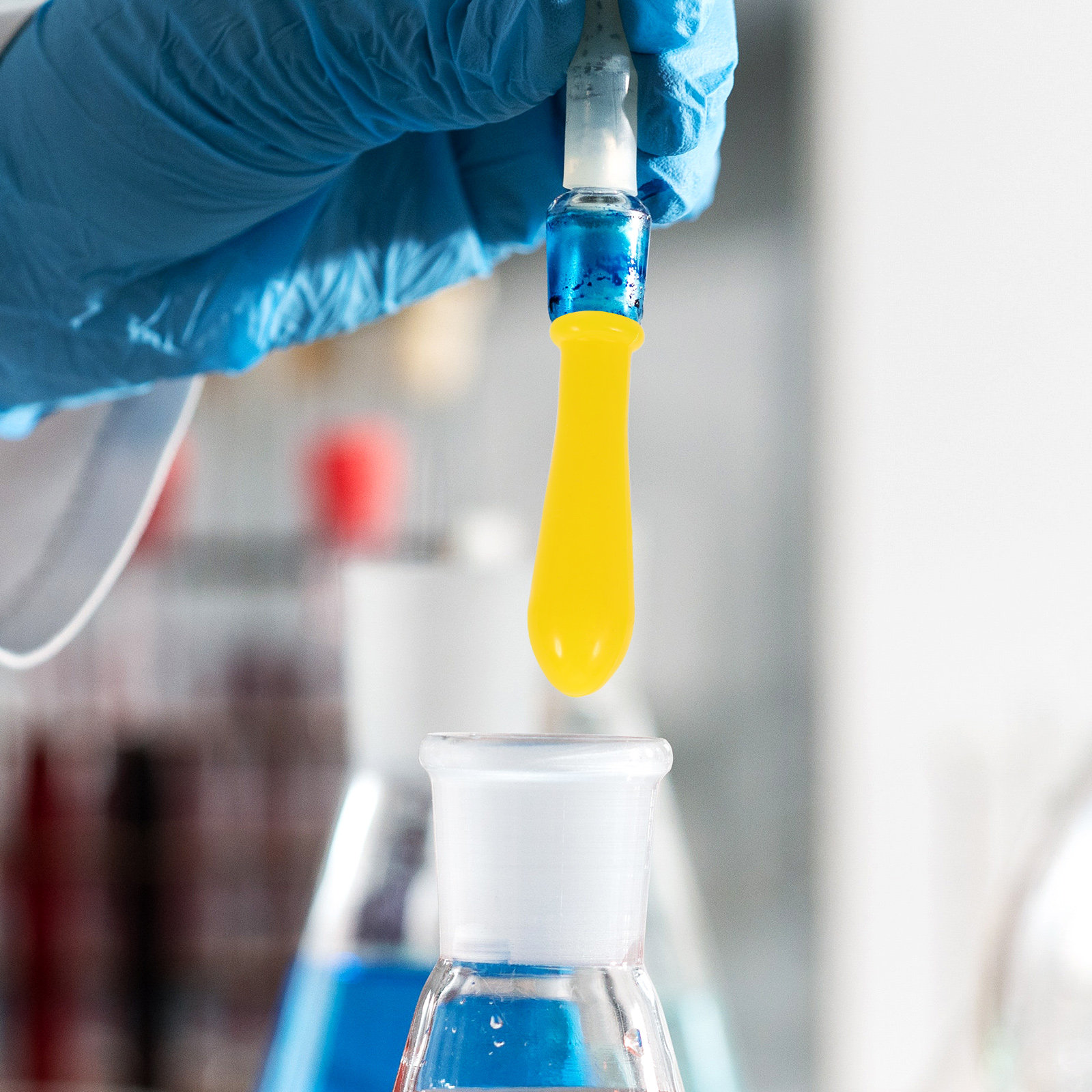 5 piezas de puntas de silicona - Lab Pipette Tip reseña y precio