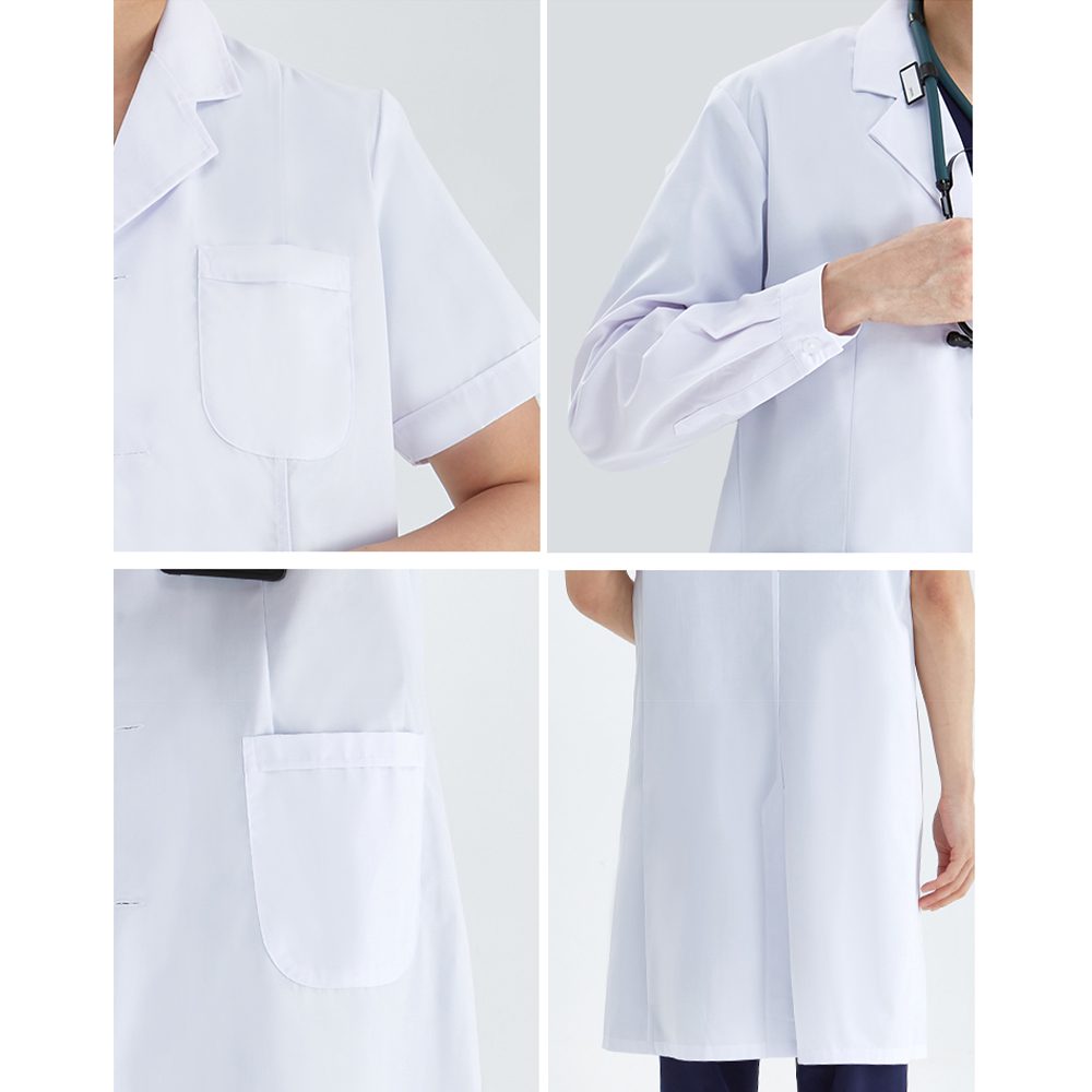 Bata blanca Unisex para médico - Lab Coat Medical reseña y precio