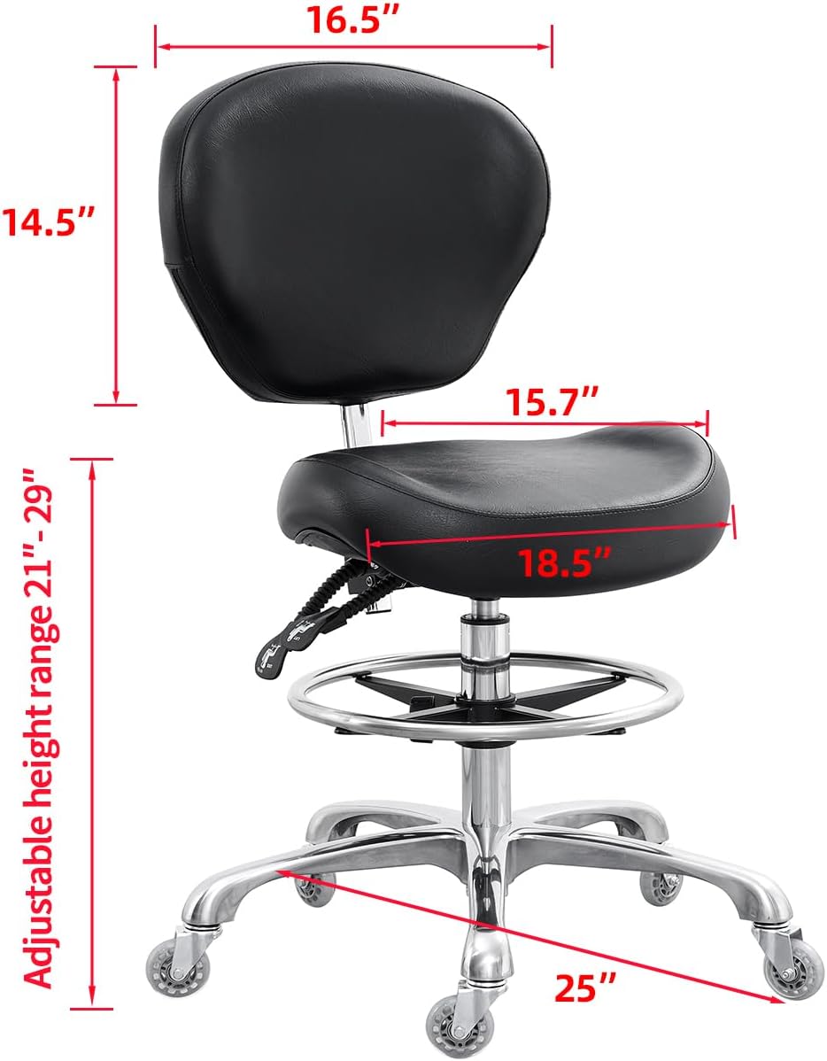 Silla de Dibujo con Respaldo A - Medical Lab Chair reseña y precio