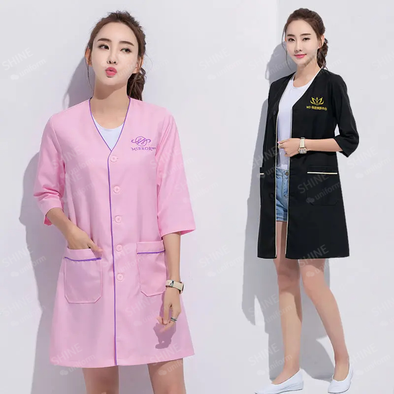 Uniforme de belleza para estet - Lab Coat Medical reseña y precio